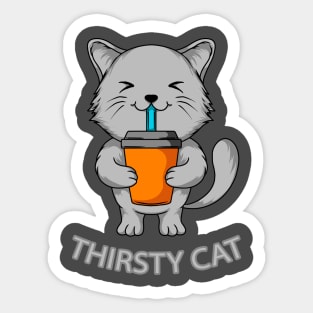 The World is so Hot ,let me a drink Sticker